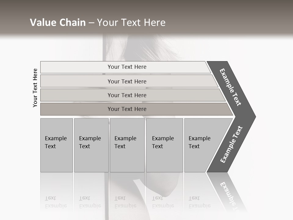 Nudity Pregnant Motherhood PowerPoint Template