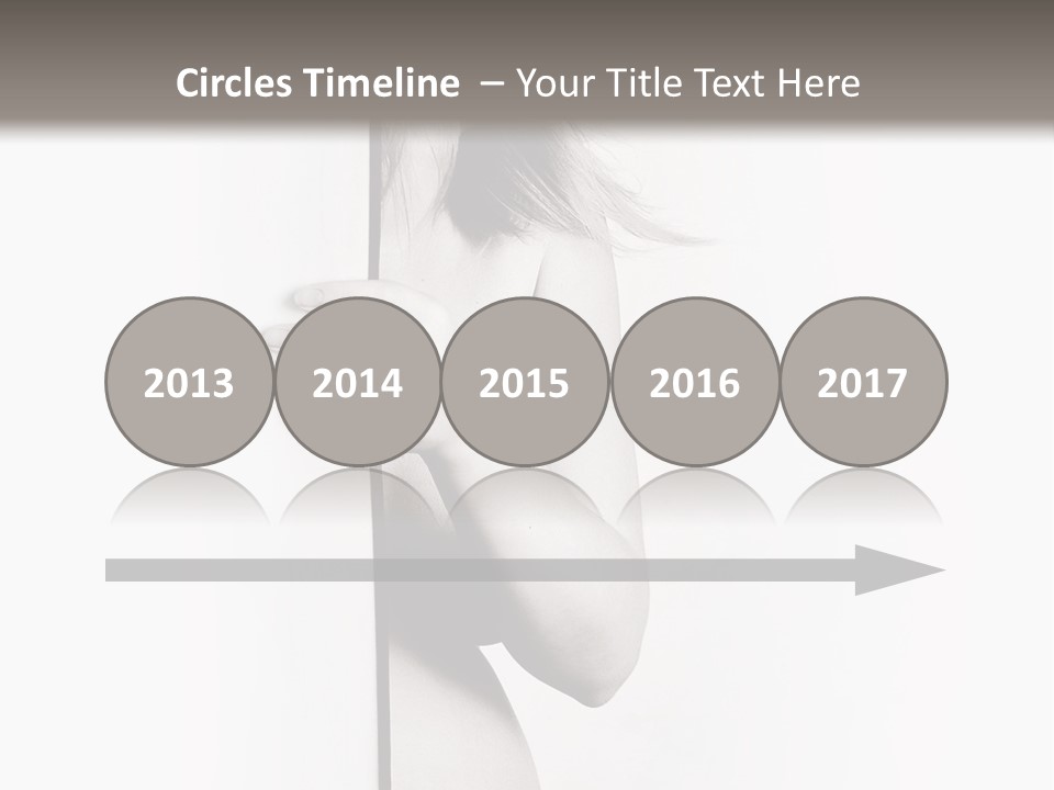 Nudity Pregnant Motherhood PowerPoint Template