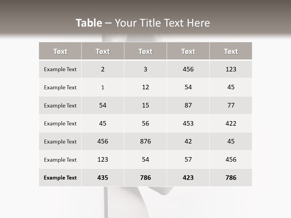 Nudity Pregnant Motherhood PowerPoint Template