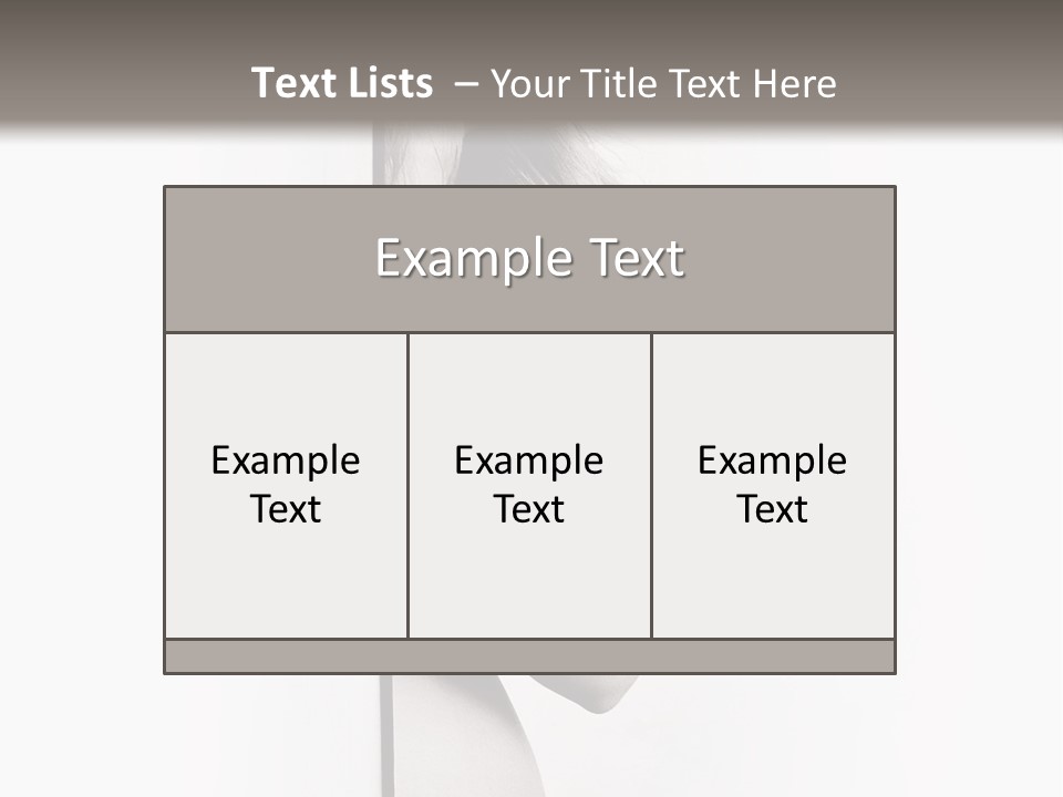 Nudity Pregnant Motherhood PowerPoint Template