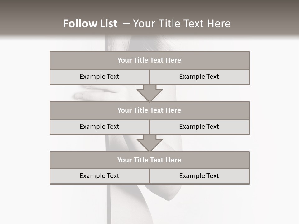 Nudity Pregnant Motherhood PowerPoint Template