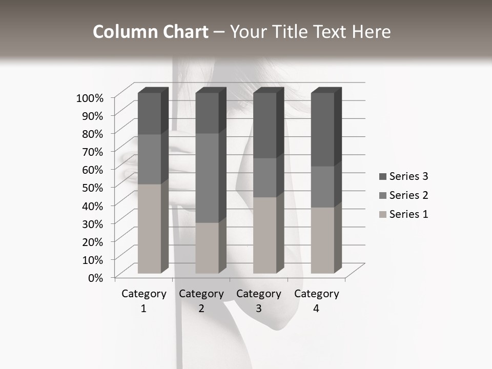 Nudity Pregnant Motherhood PowerPoint Template