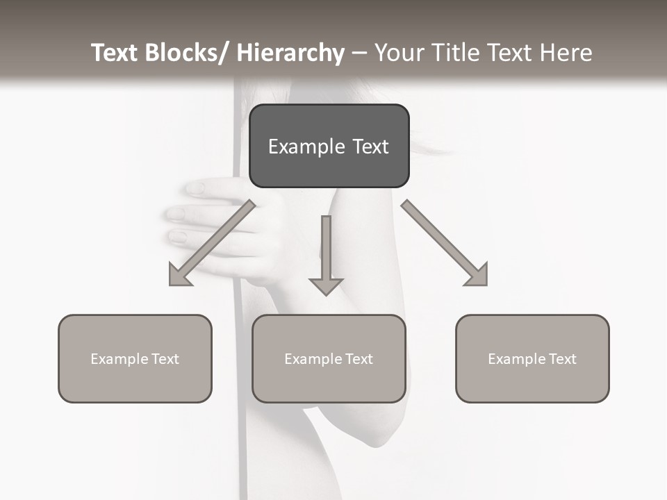 Nudity Pregnant Motherhood PowerPoint Template