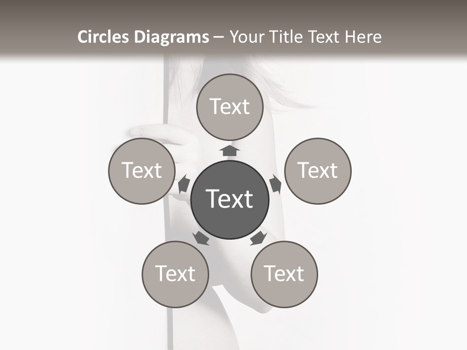 Nudity Pregnant Motherhood PowerPoint Template