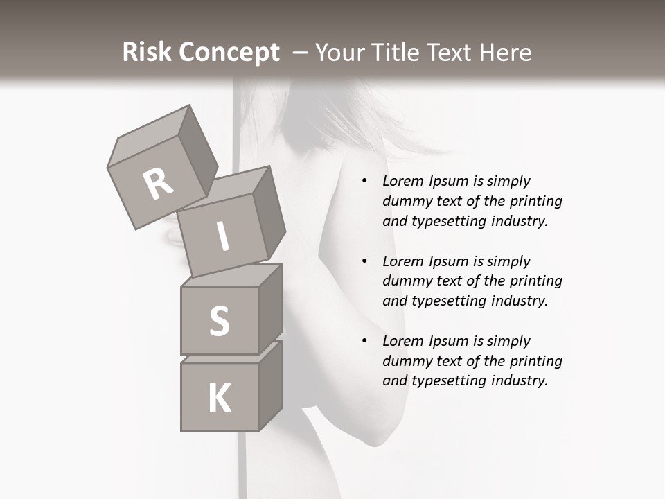 Nudity Pregnant Motherhood PowerPoint Template