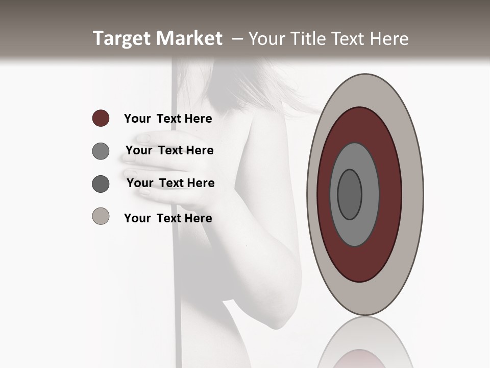 Nudity Pregnant Motherhood PowerPoint Template