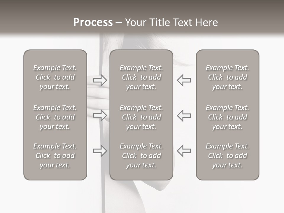 Nudity Pregnant Motherhood PowerPoint Template