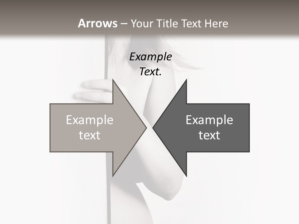 Nudity Pregnant Motherhood PowerPoint Template