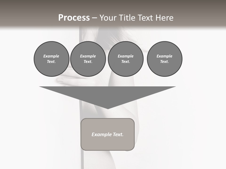 Nudity Pregnant Motherhood PowerPoint Template
