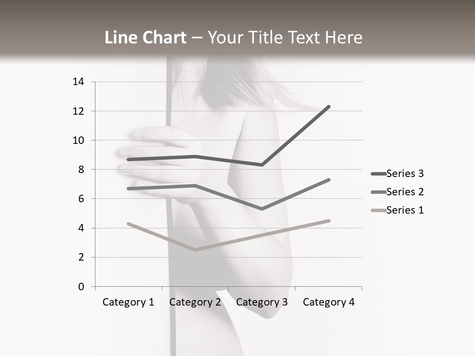 Nudity Pregnant Motherhood PowerPoint Template