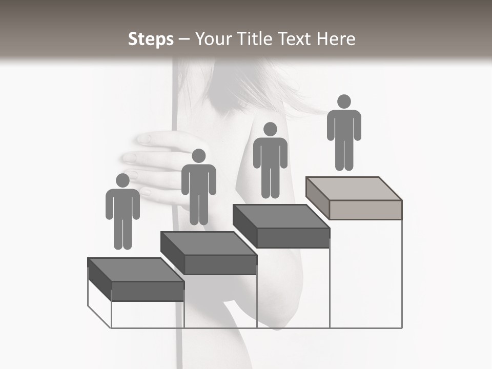 Nudity Pregnant Motherhood PowerPoint Template