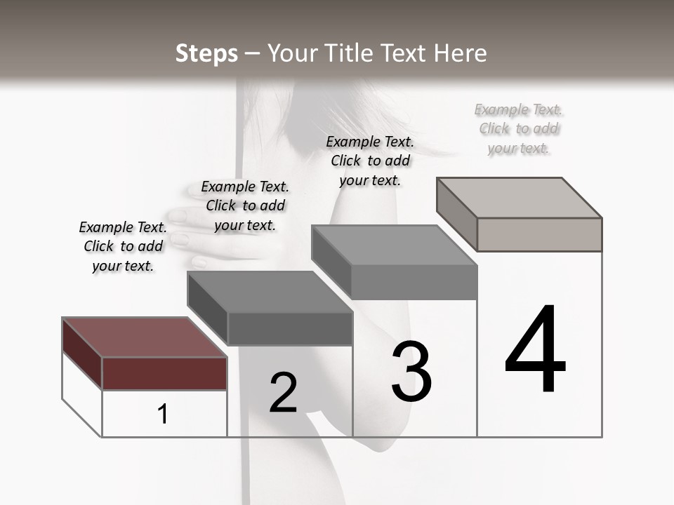 Nudity Pregnant Motherhood PowerPoint Template