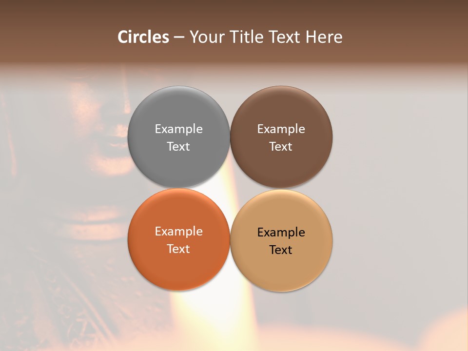 Calm Buddhism Calmness PowerPoint Template