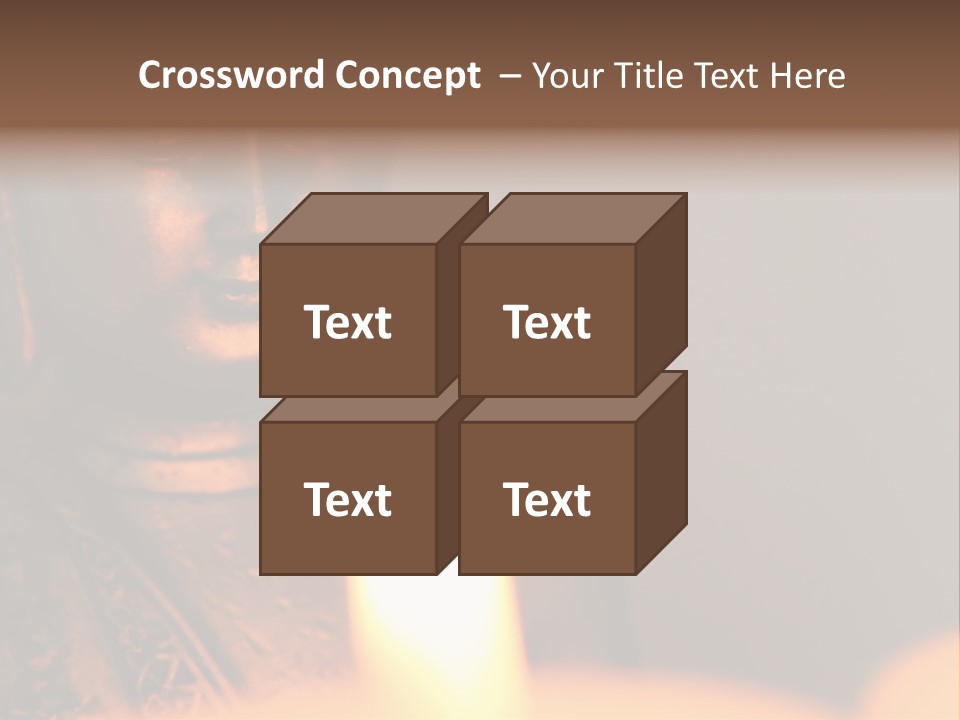 Calm Buddhism Calmness PowerPoint Template