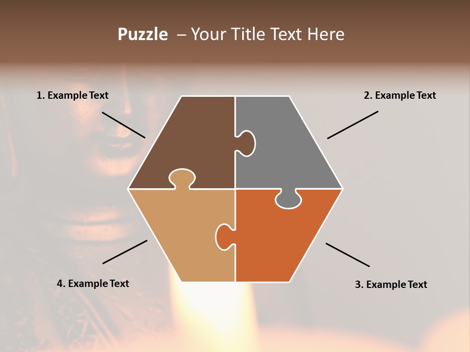 Calm Buddhism Calmness PowerPoint Template