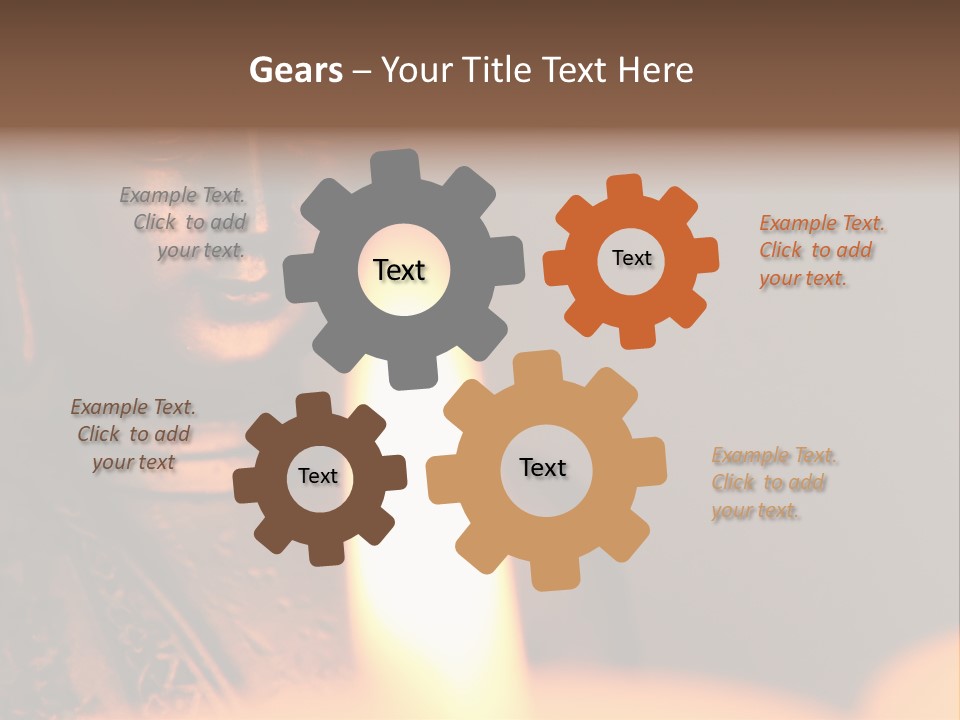 Calm Buddhism Calmness PowerPoint Template