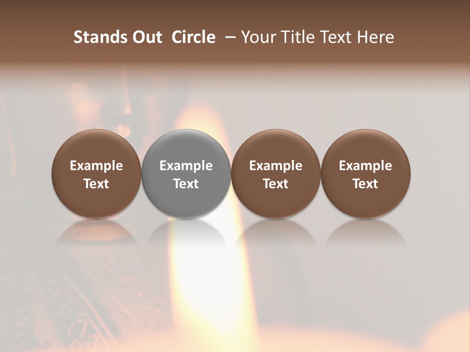 Calm Buddhism Calmness PowerPoint Template