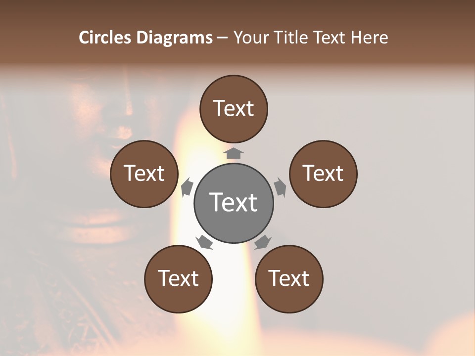 Calm Buddhism Calmness PowerPoint Template