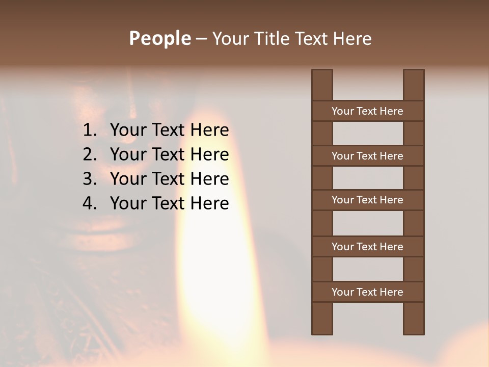 Calm Buddhism Calmness PowerPoint Template