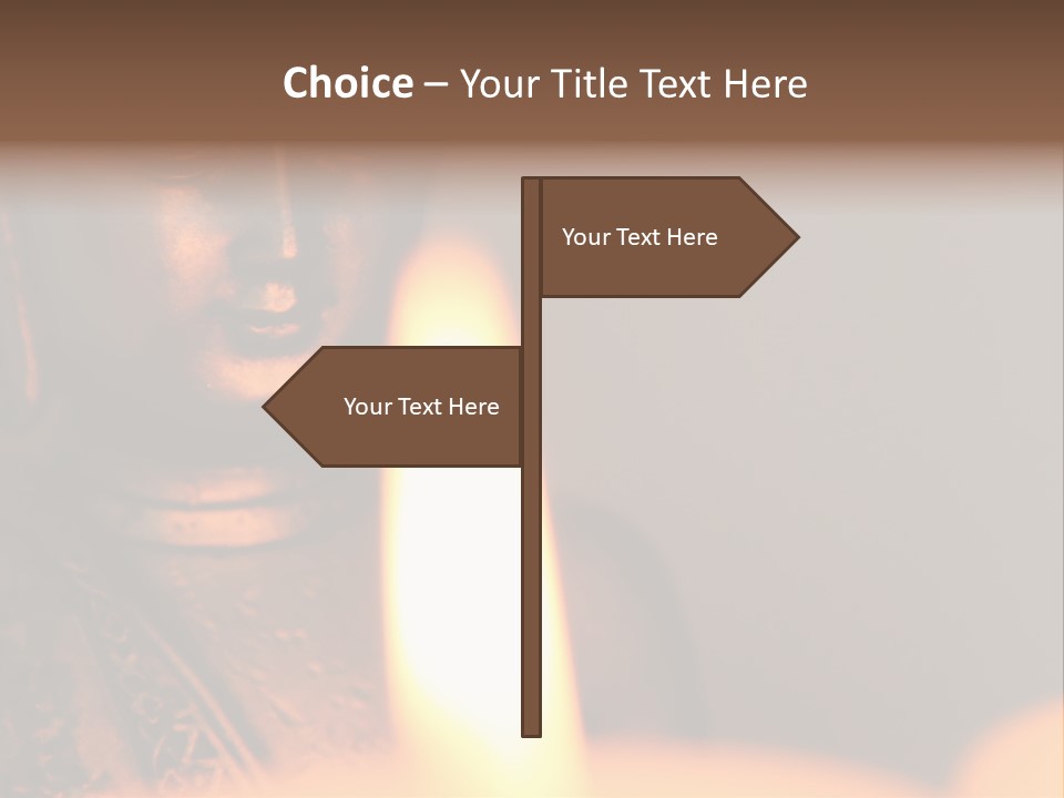 Calm Buddhism Calmness PowerPoint Template