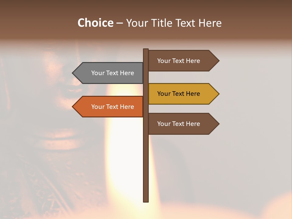 Calm Buddhism Calmness PowerPoint Template