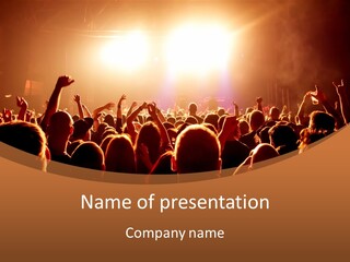 Actor Event Live PowerPoint Template