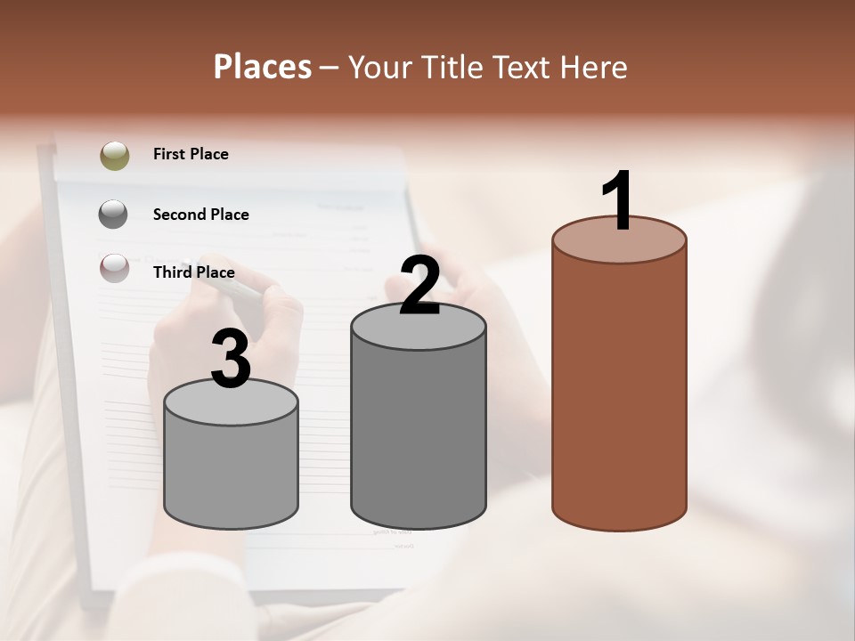 Pen Medical Diagnose PowerPoint Template