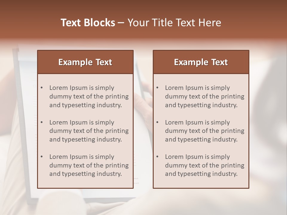 Pen Medical Diagnose PowerPoint Template
