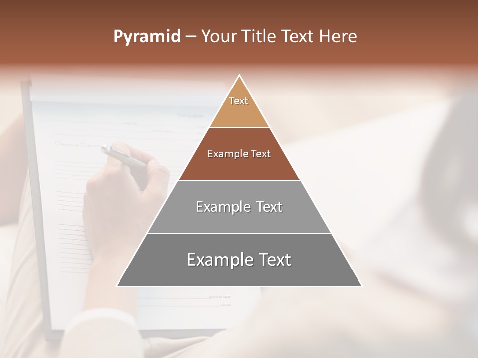 Pen Medical Diagnose PowerPoint Template