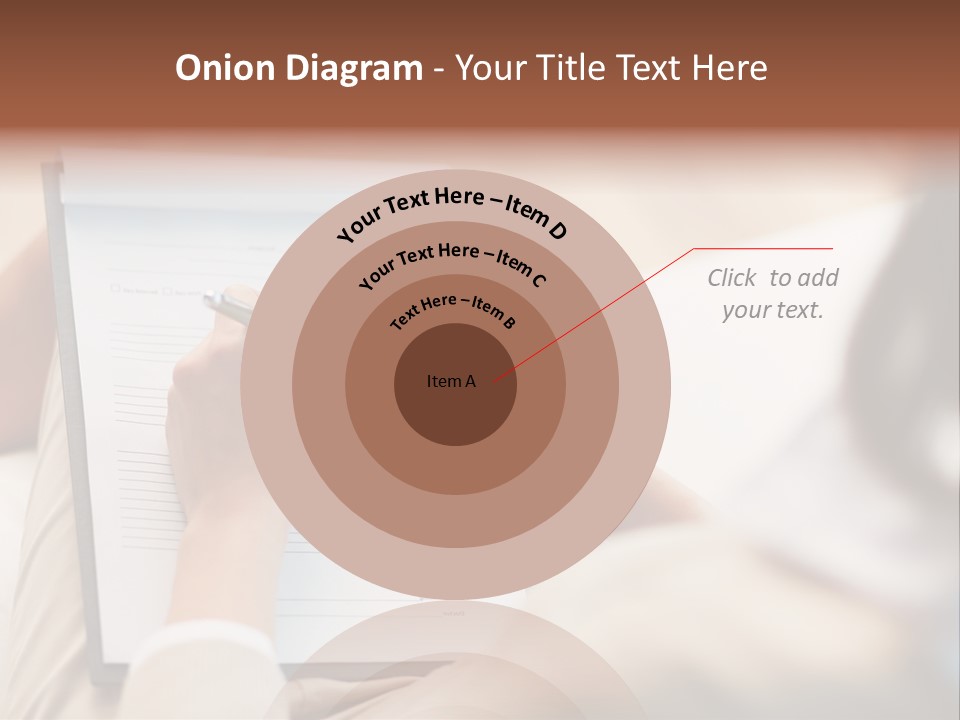 Pen Medical Diagnose PowerPoint Template