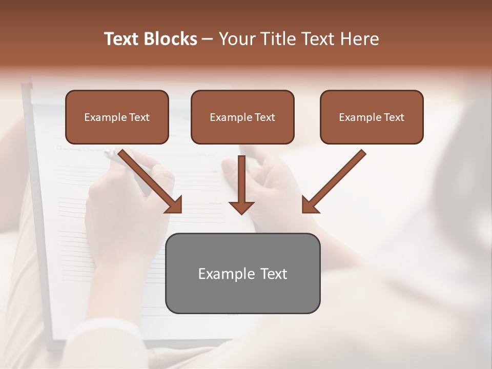 Pen Medical Diagnose PowerPoint Template