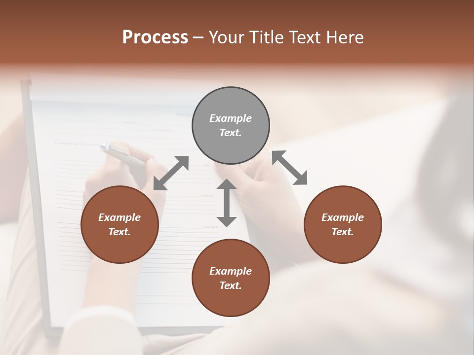Pen Medical Diagnose PowerPoint Template