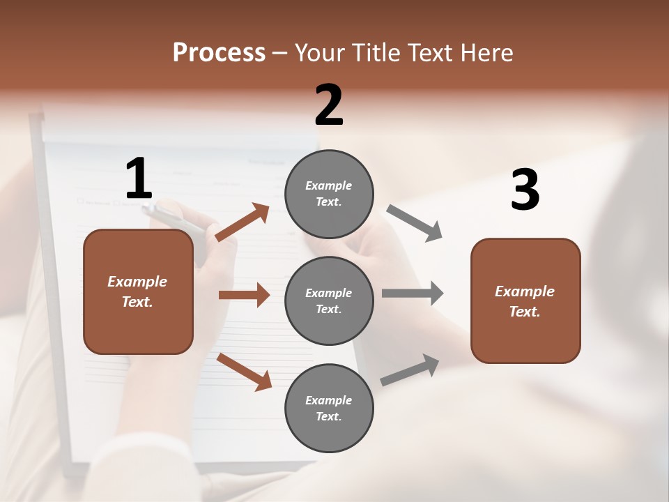 Pen Medical Diagnose PowerPoint Template