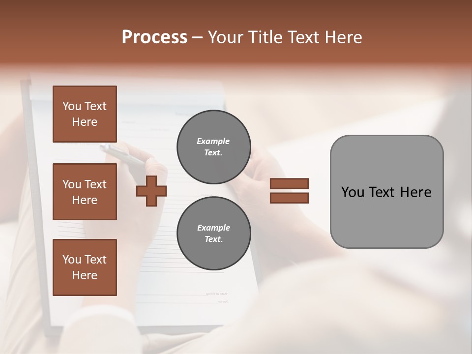 Pen Medical Diagnose PowerPoint Template