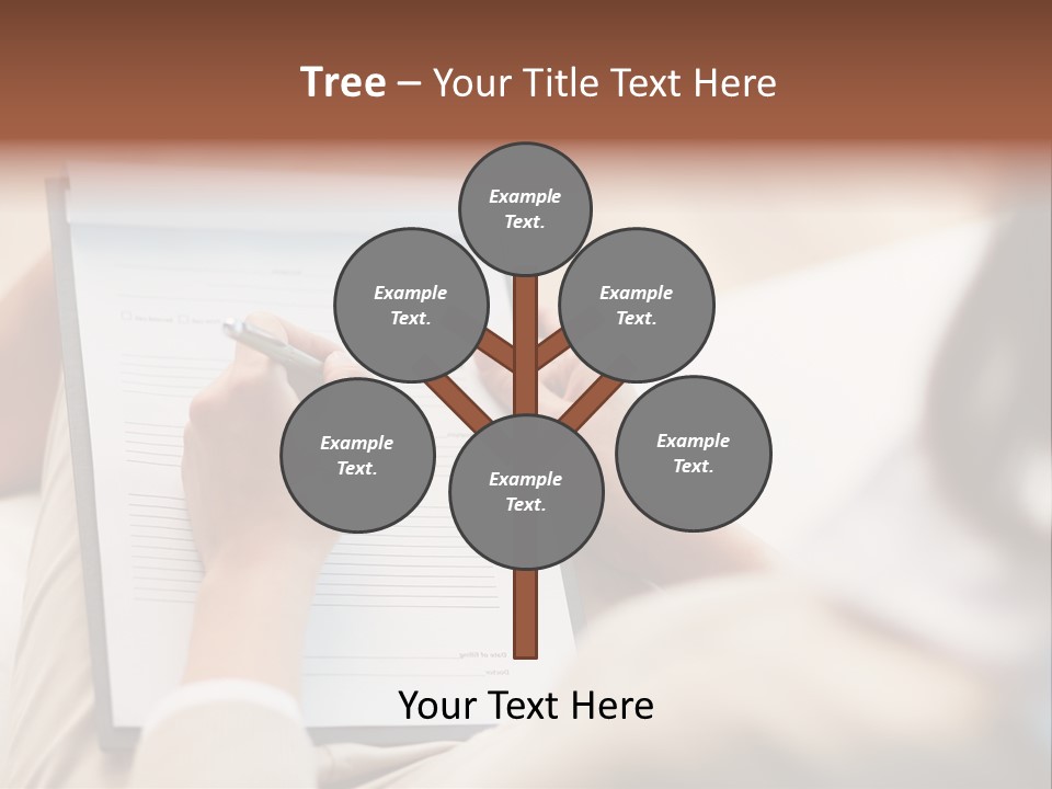 Pen Medical Diagnose PowerPoint Template