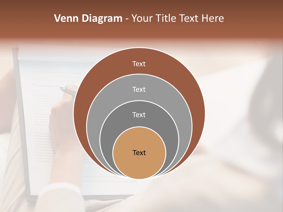 Pen Medical Diagnose PowerPoint Template