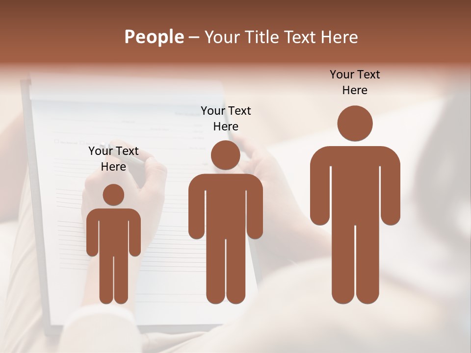 Pen Medical Diagnose PowerPoint Template