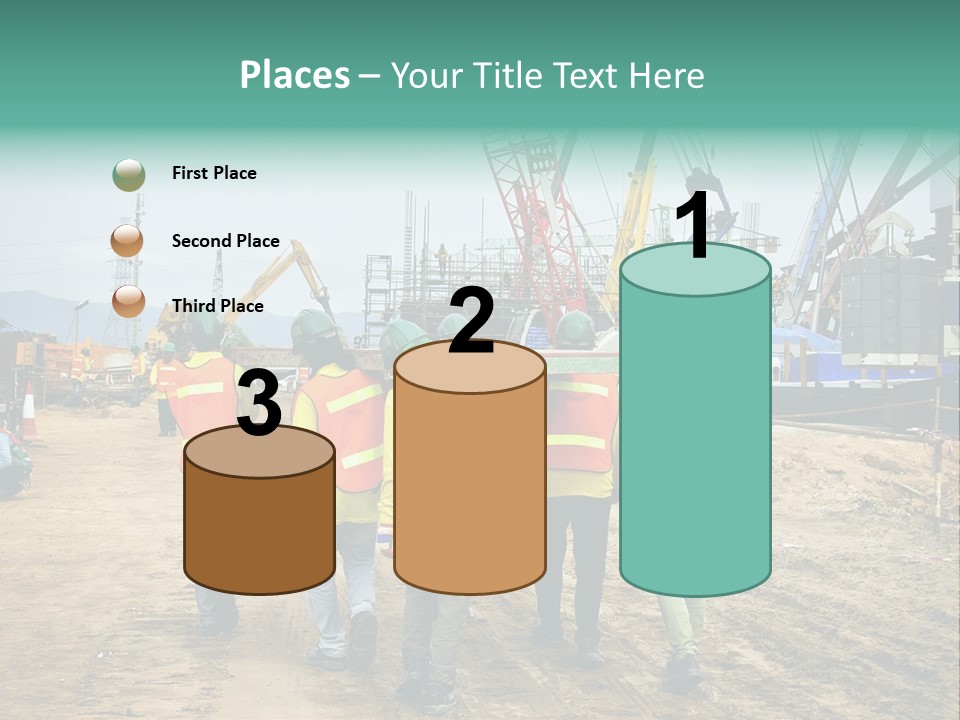 Site Unity Crane PowerPoint Template