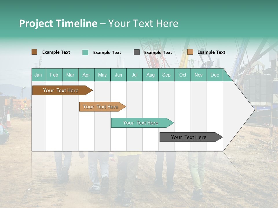 Site Unity Crane PowerPoint Template
