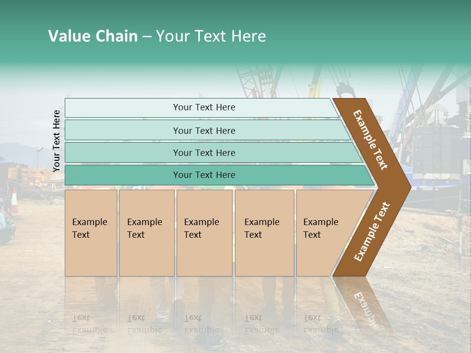 Site Unity Crane PowerPoint Template