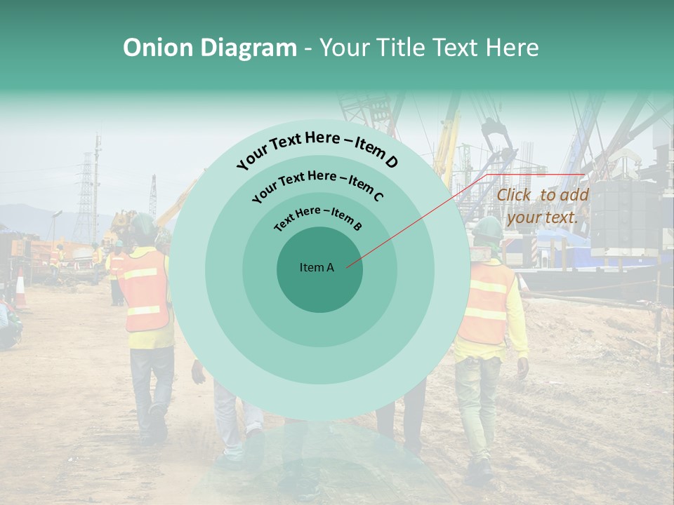 Site Unity Crane PowerPoint Template