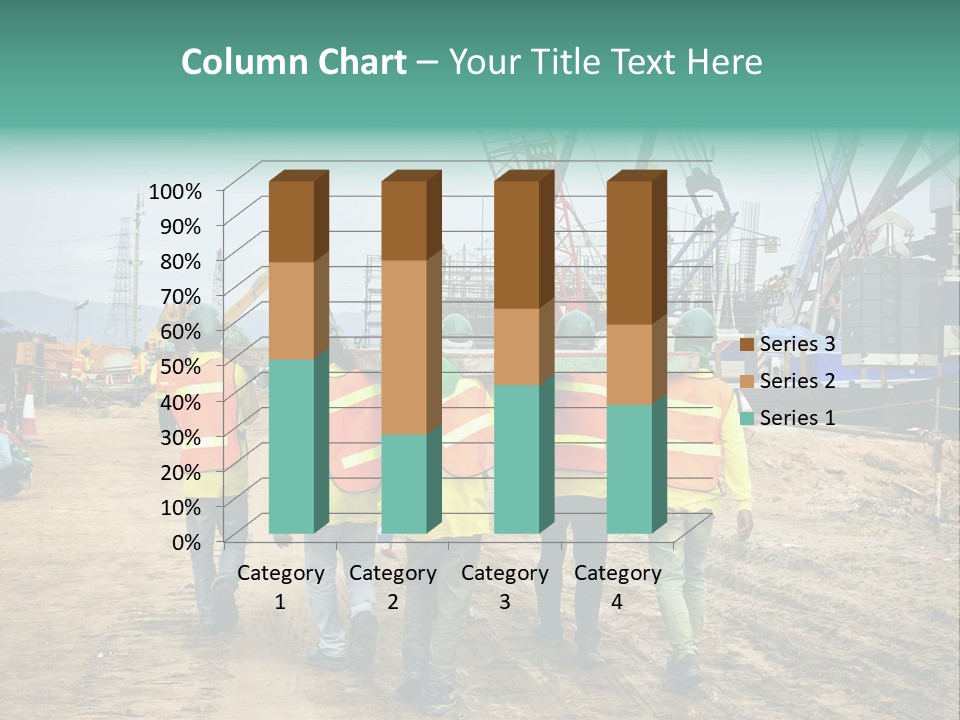 Site Unity Crane PowerPoint Template