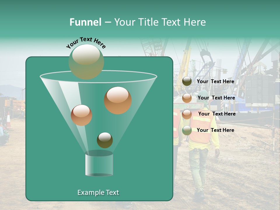 Site Unity Crane PowerPoint Template