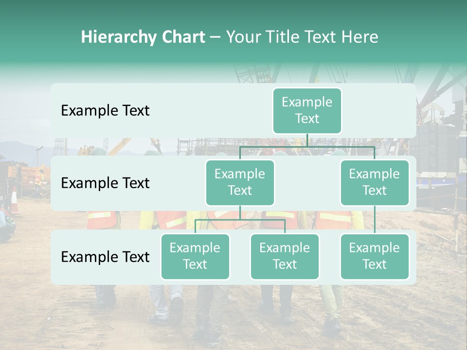 Site Unity Crane PowerPoint Template