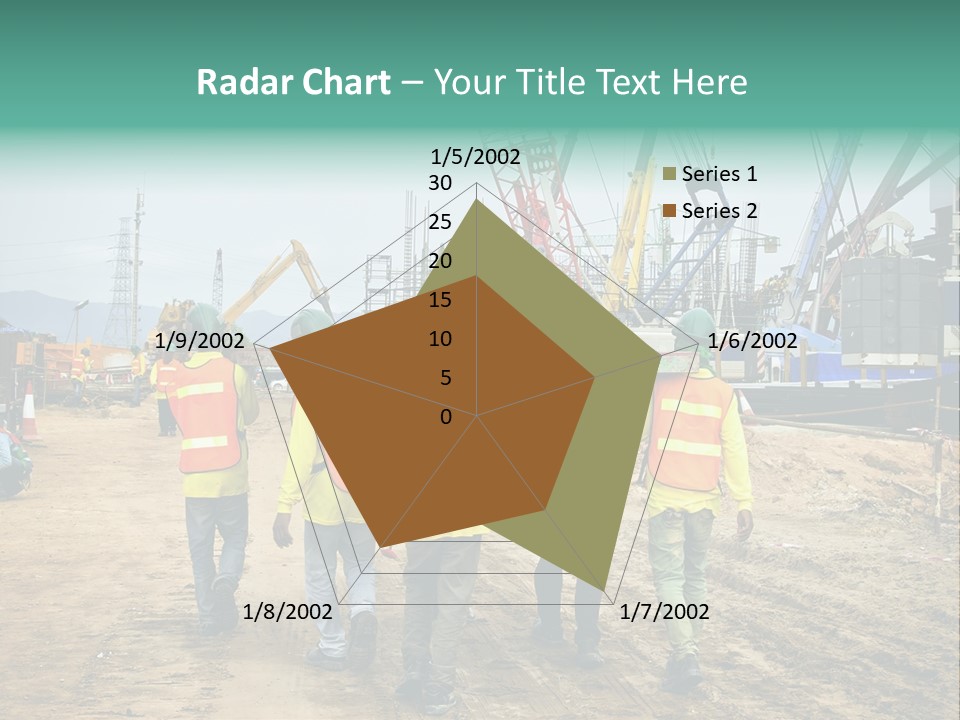 Site Unity Crane PowerPoint Template