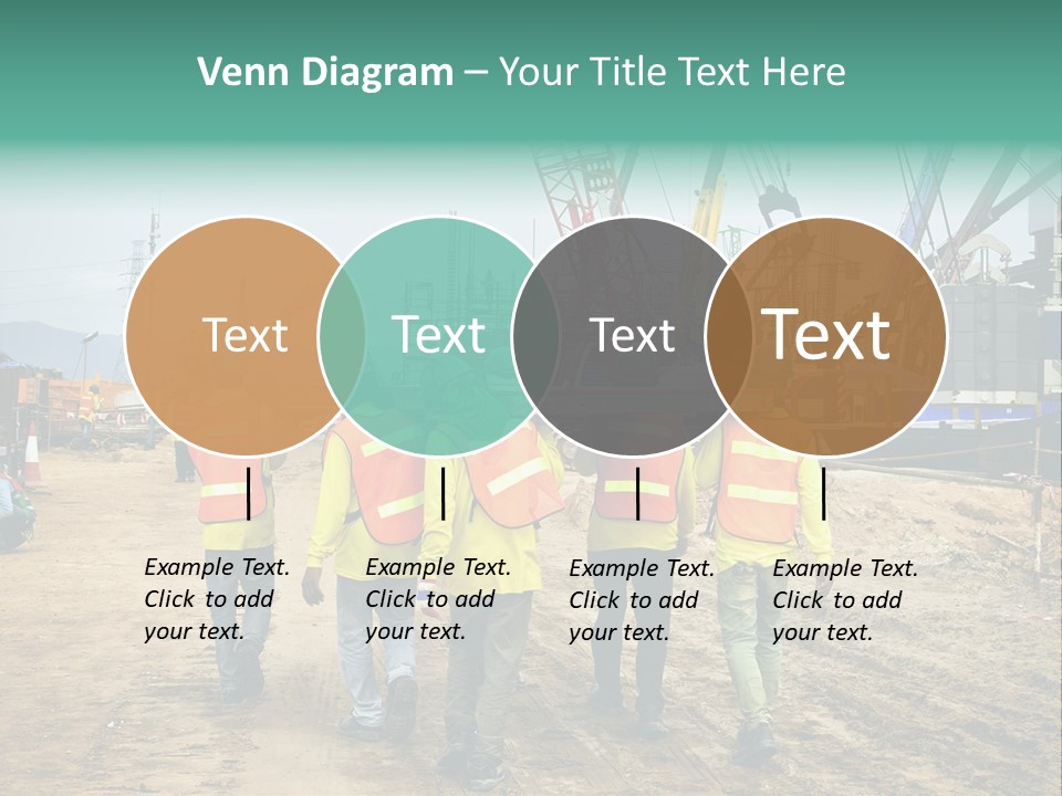 Site Unity Crane PowerPoint Template