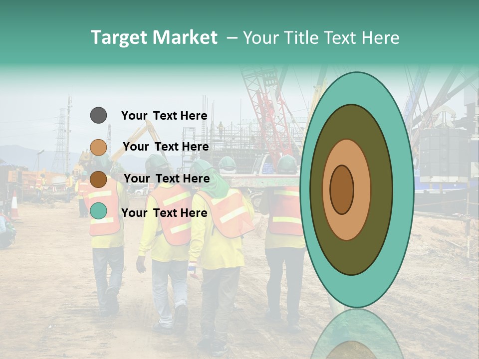 Site Unity Crane PowerPoint Template