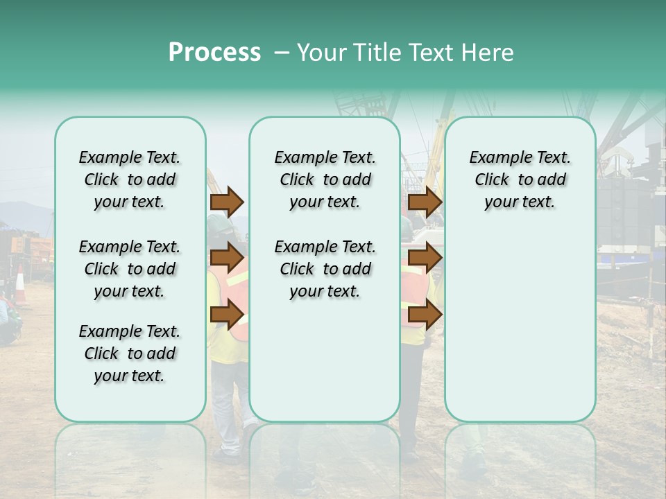 Site Unity Crane PowerPoint Template