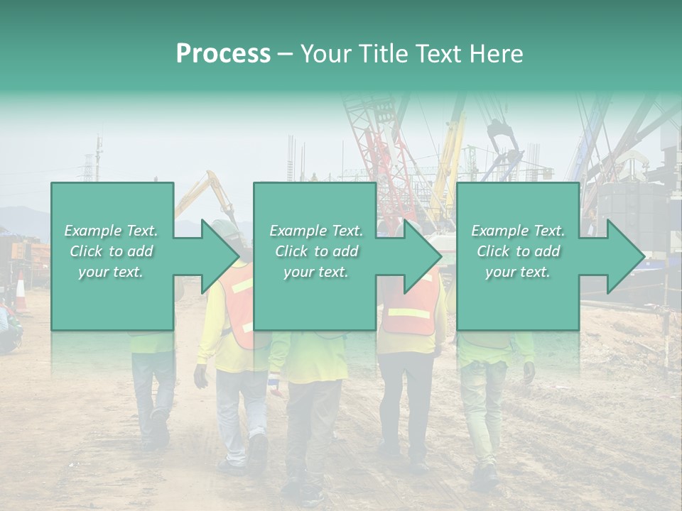 Site Unity Crane PowerPoint Template