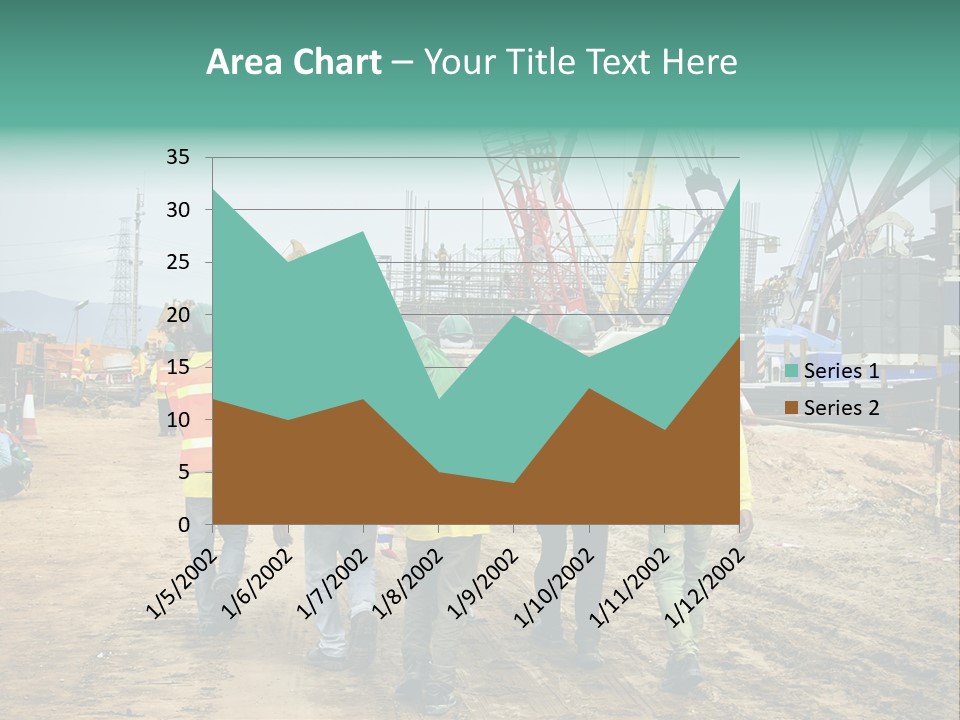 Site Unity Crane PowerPoint Template